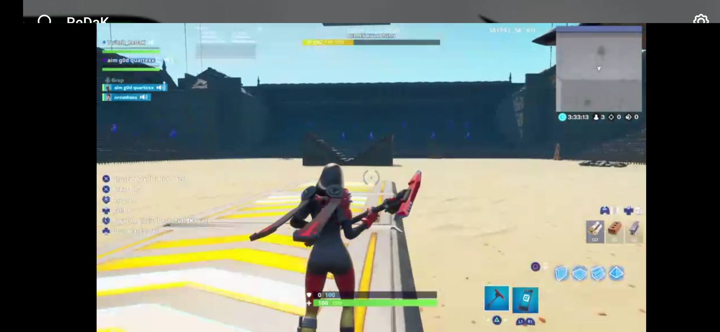 REDAK 1 V 1 FIGHT MAP (1.2)