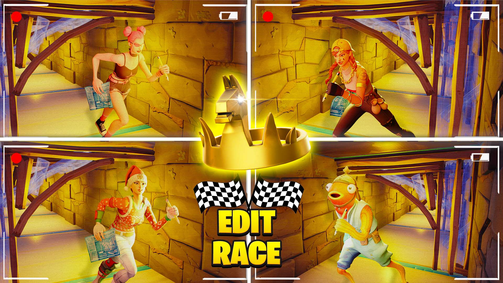 EDIT RACE! WARMUP