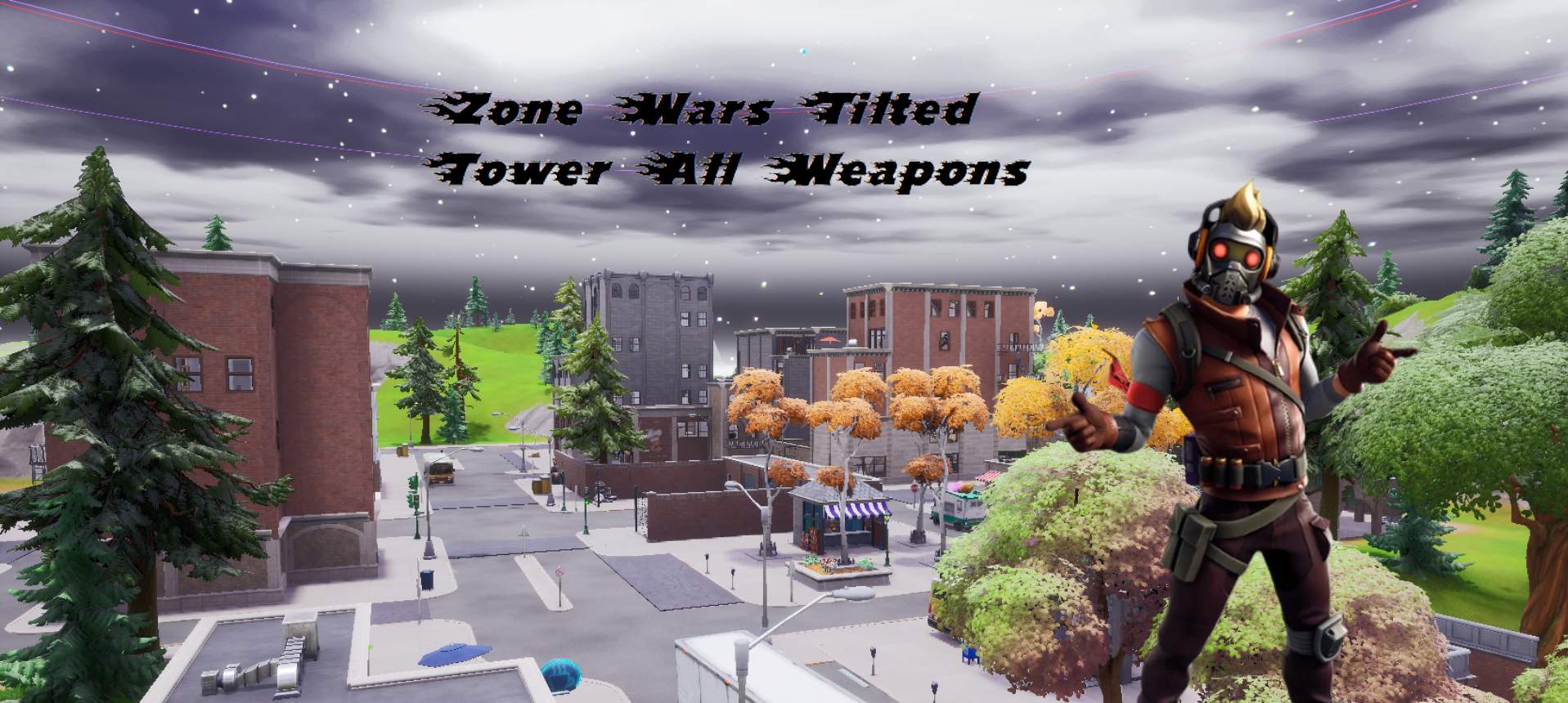 ZONE WARS TILTED TOWER ALL WEAPONS