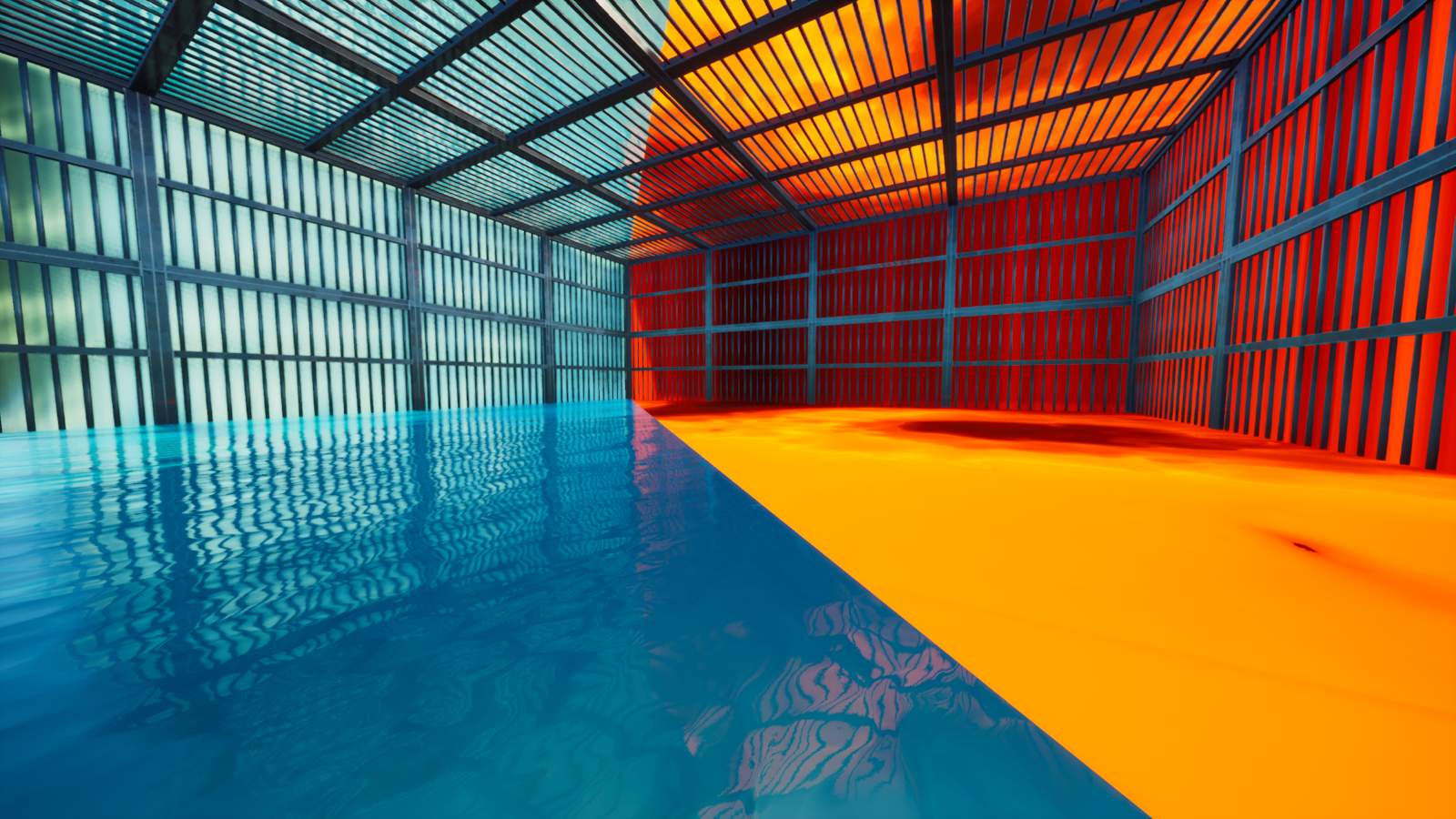 FIRE VS WATER BOXFIGHT [SOLO]