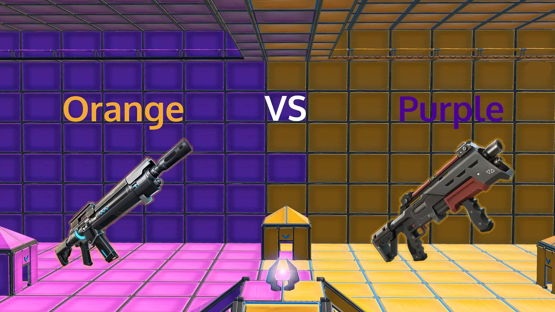 ⭐️Orange 🆚 Purple⭐️ NoBuilds Teamfight⭐