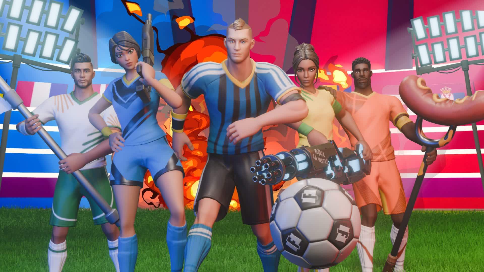 EUROS SOCCER RED VS BLUE🔴🔵