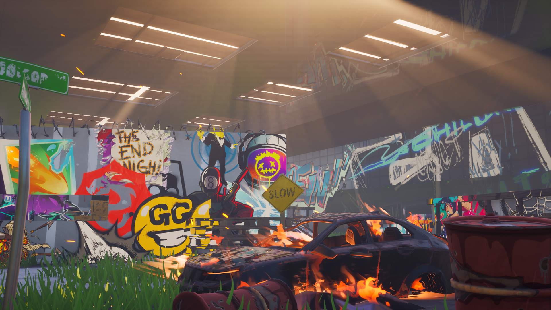 PAINTBALL ARENA GUNFIGHT