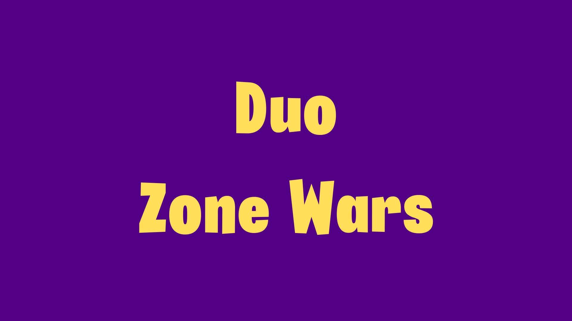 Duo Zone Wars