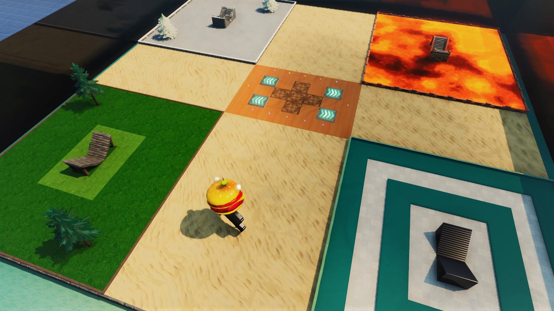 4 WORLDS 1V1 BUILDFIGHT MAP