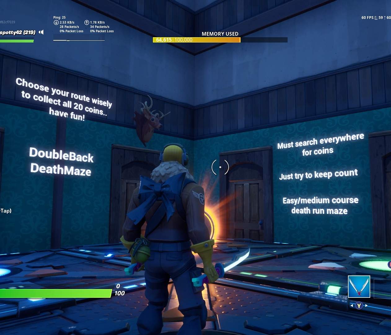 DOUBLEBACK DEATHMAZE 2