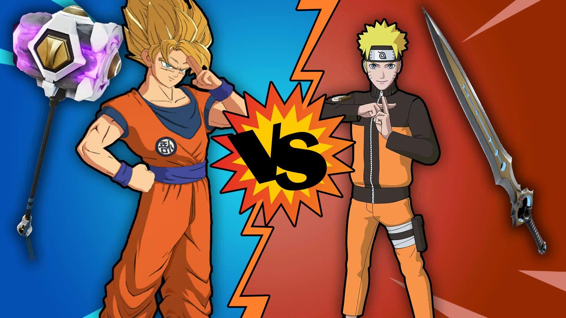 GOKU VS NARUTO | ARENA 10V10