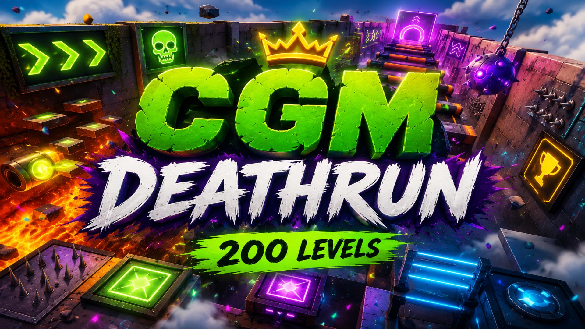 200 LEVELS | IMPOSSIBLE DEATHRUN 🔥