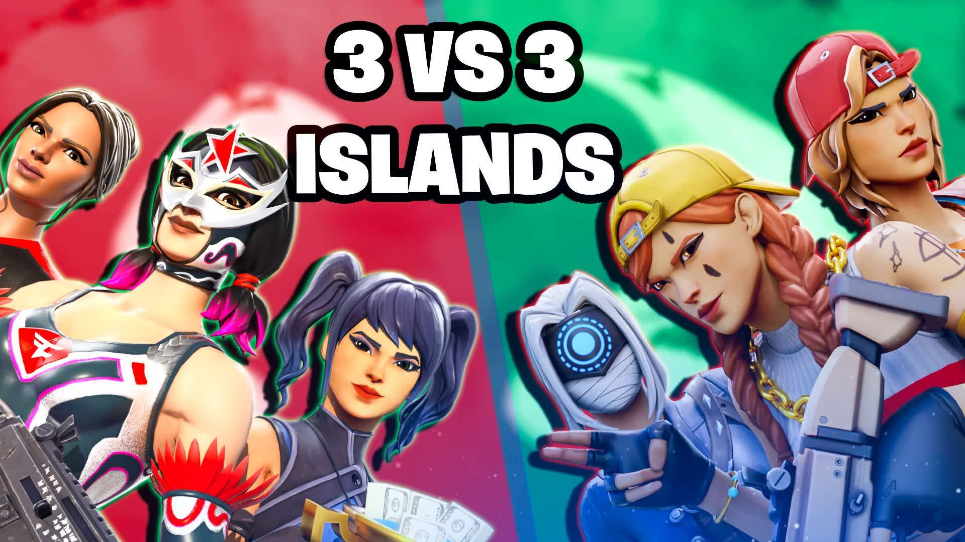 🌴 3v3 Islands - Battle for Victory!