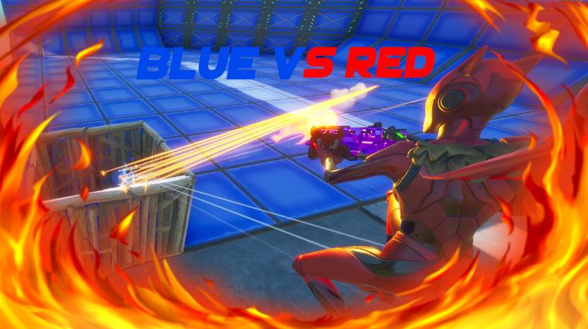 BLUE VS RED BY THEFAKEMLGXI