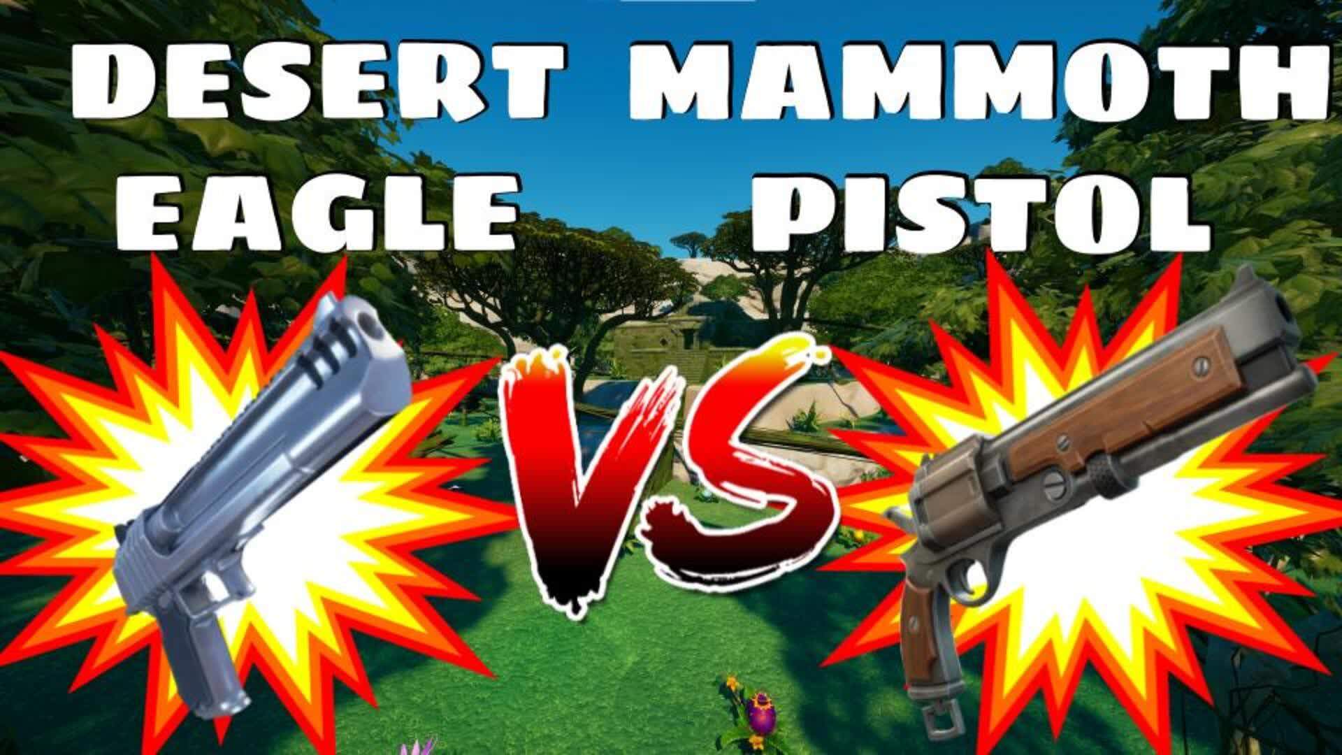 ☠️ DESERT EAGLE VS MAMMOTH PISTOL ☠️