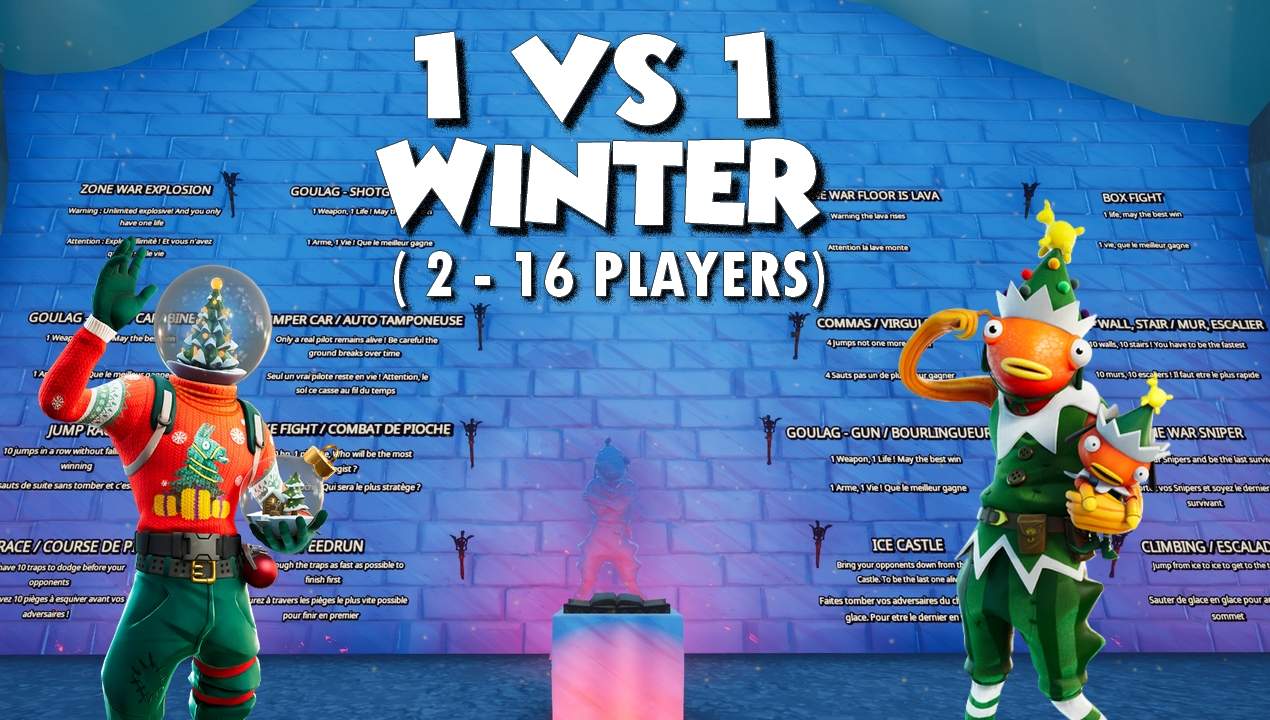 1VS1 - WINTER (2-16 PLAYERS)