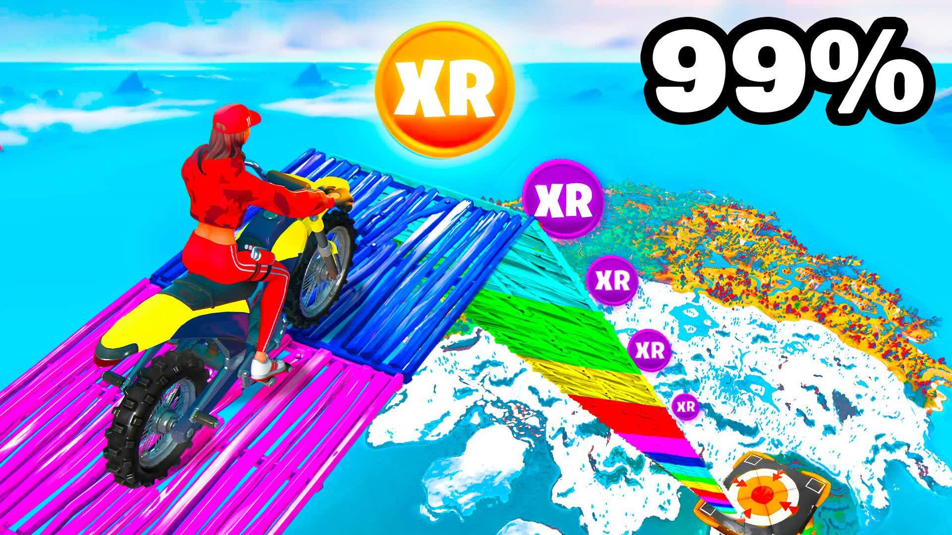 MEGA RAMP 99% IMPOSSIBLE 🏍️