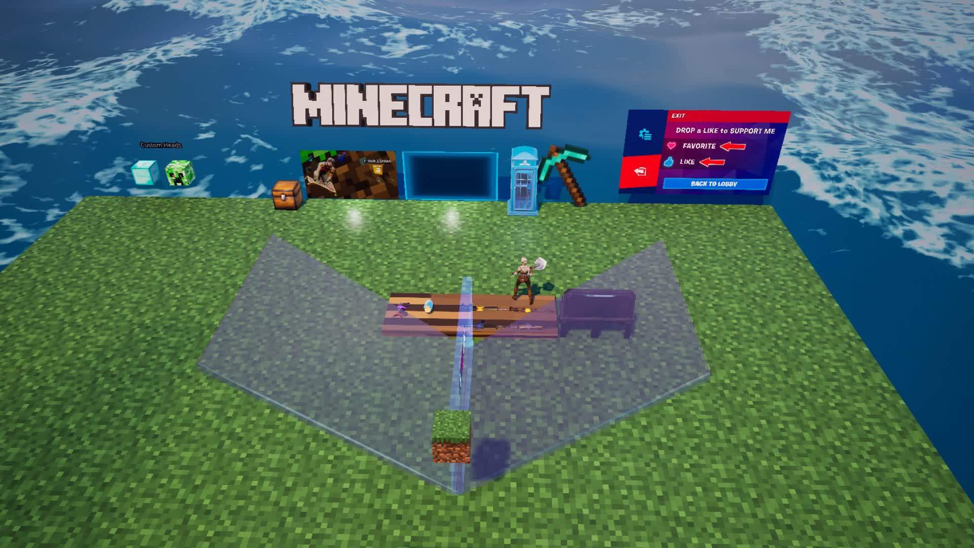 Minecraft buildfight 1v1