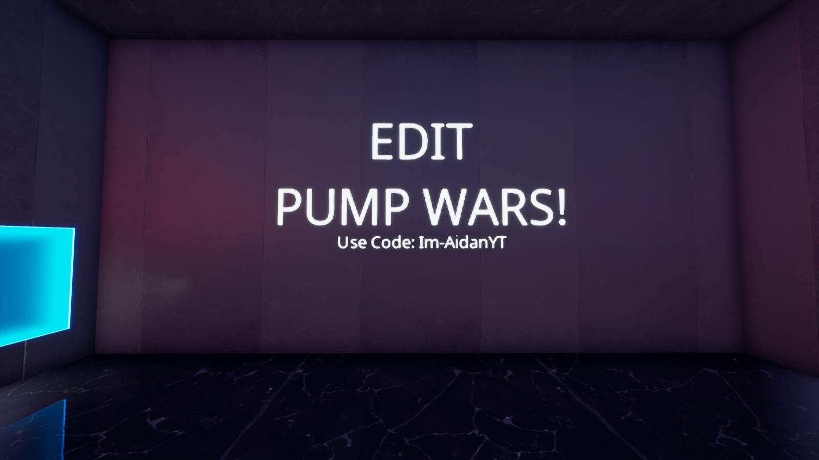 EDIT PUMP WARS!