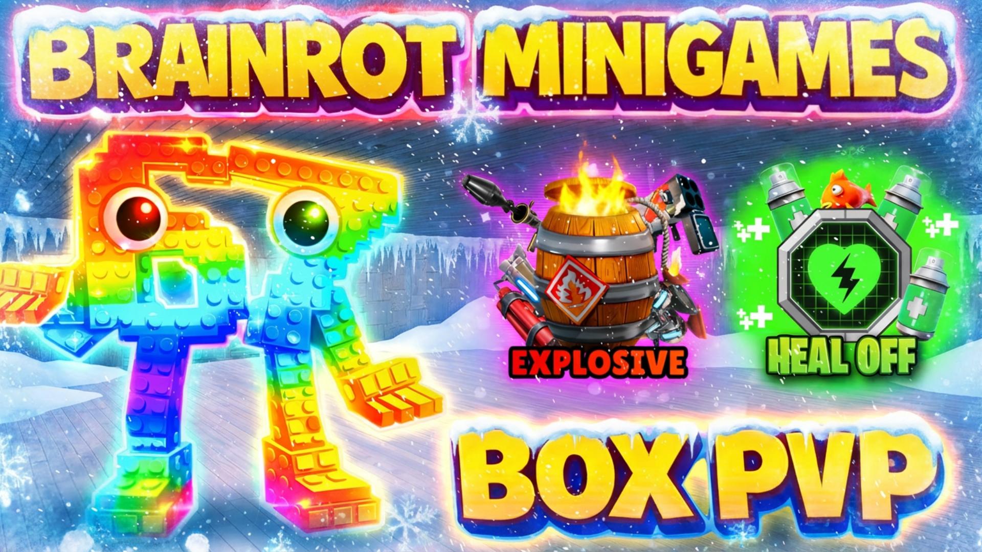 Brainrot Minigame Box PvP