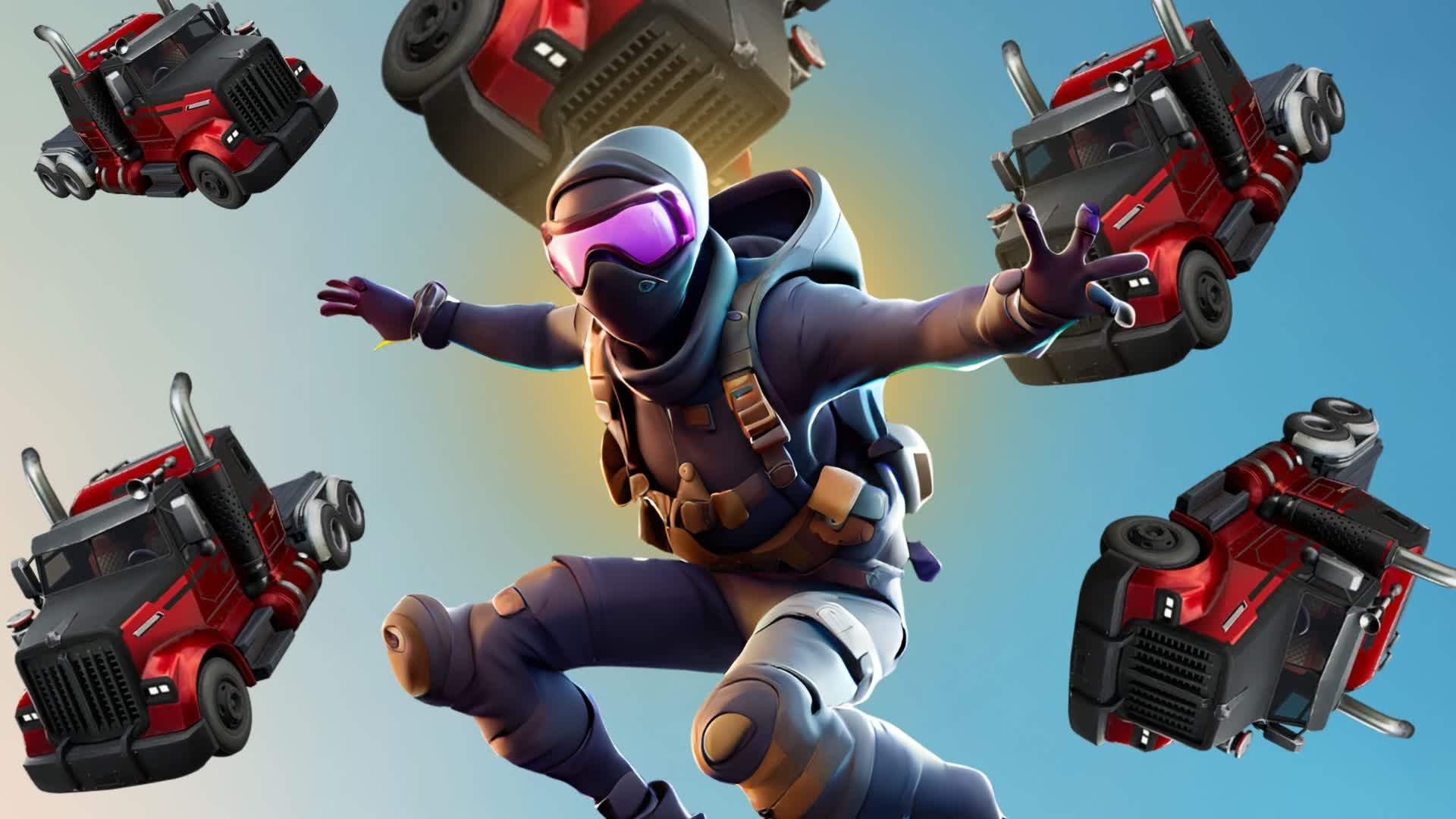 🚚 Truck Crash Dash: Bouncy Box Survival