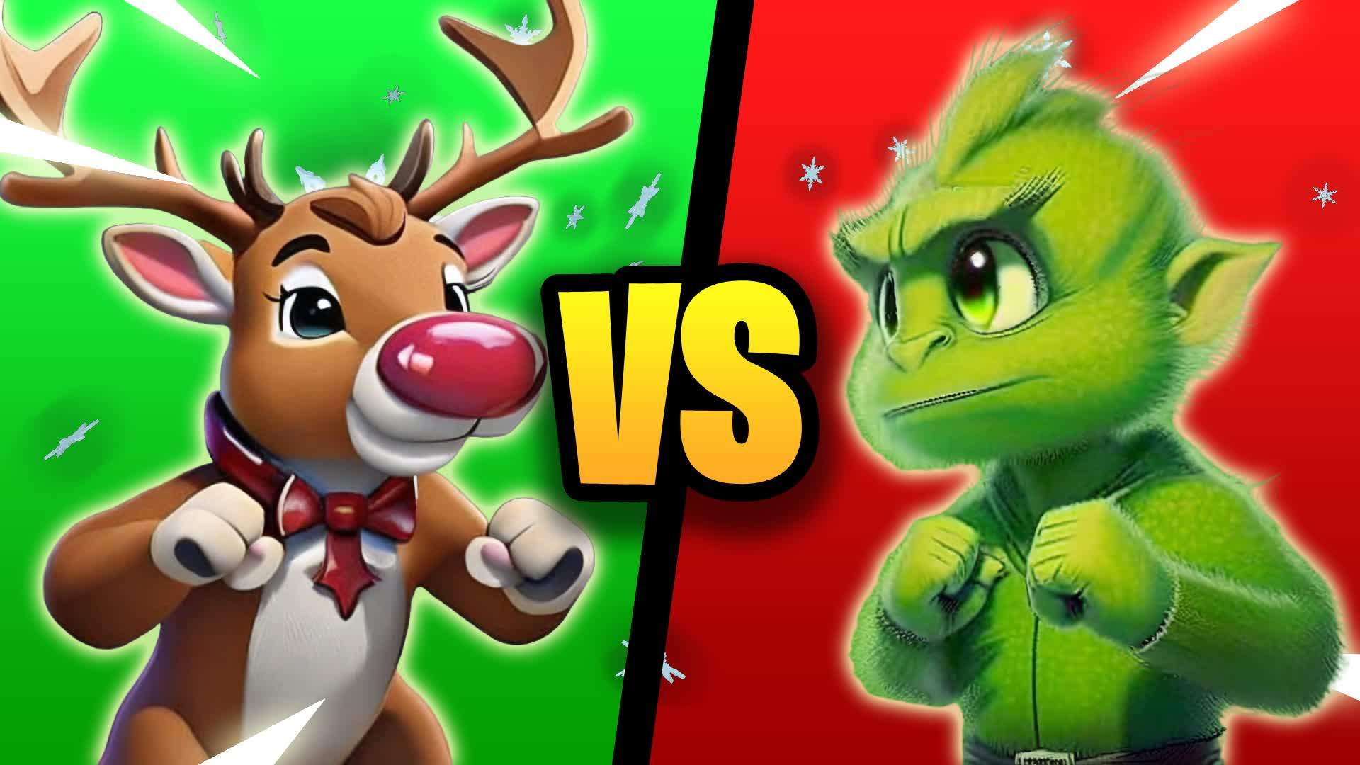 GRINCH VS RUDOLPH 🦌