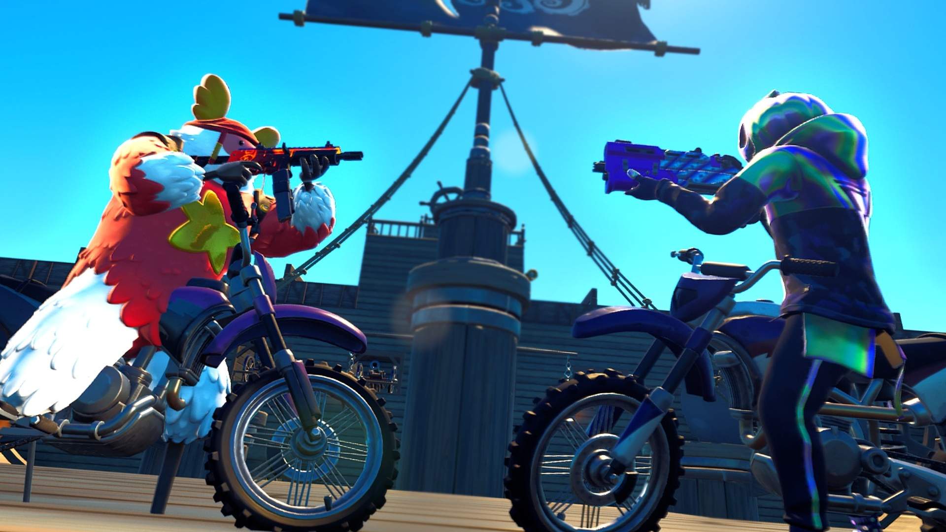 GUNGAME - DIRTBIKE PIRATE SHIP