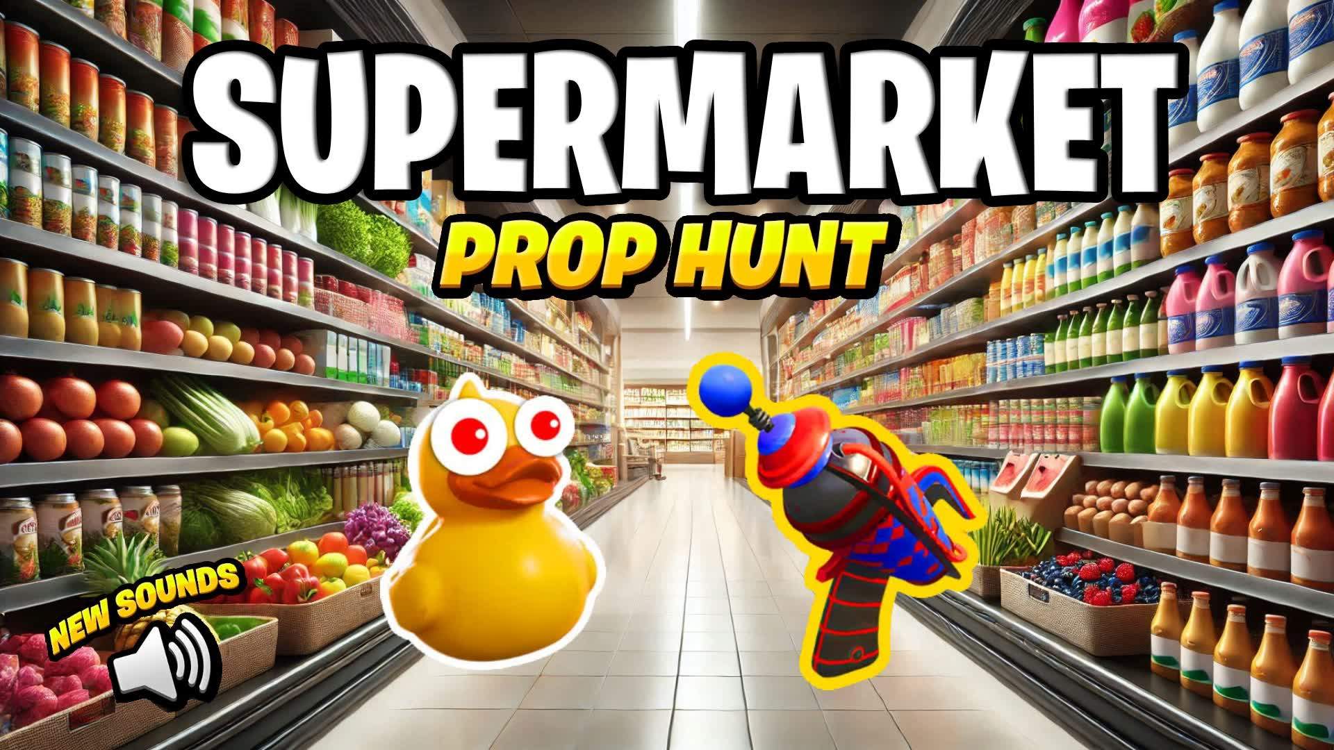 SUPERMARKET PROP HUNT 🛒
