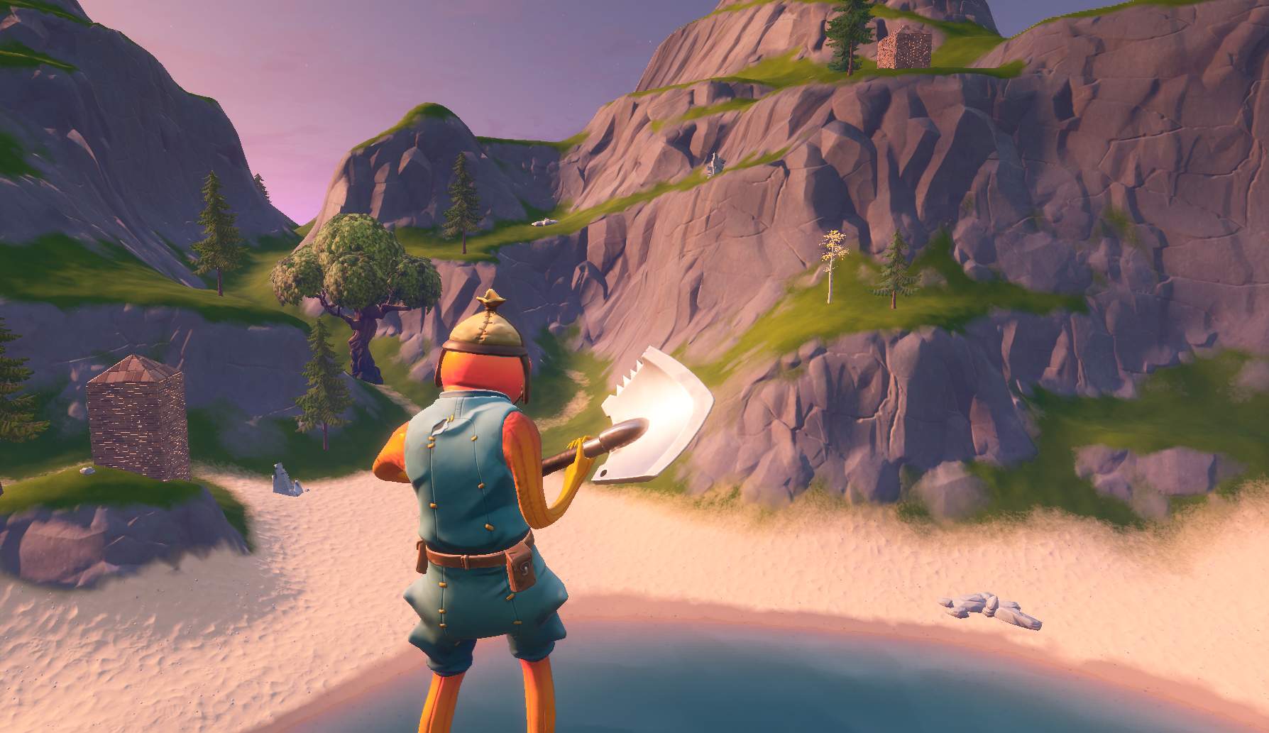 Realistic 1v1 Fortnite Creative 1v1 and Warm Up Map Code