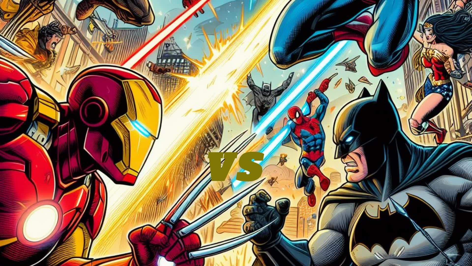 🔴MARVEL VS DC🔵