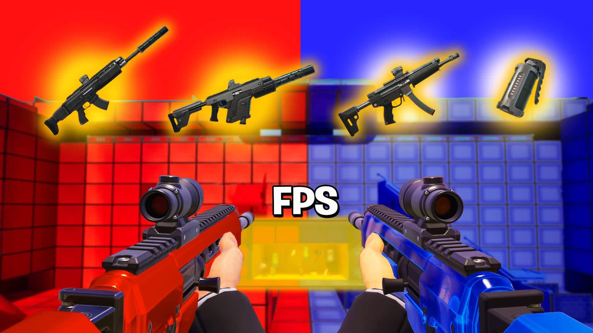 FIRST PERSON RED VS BLUE 🔴🔵NEW WEAPONS