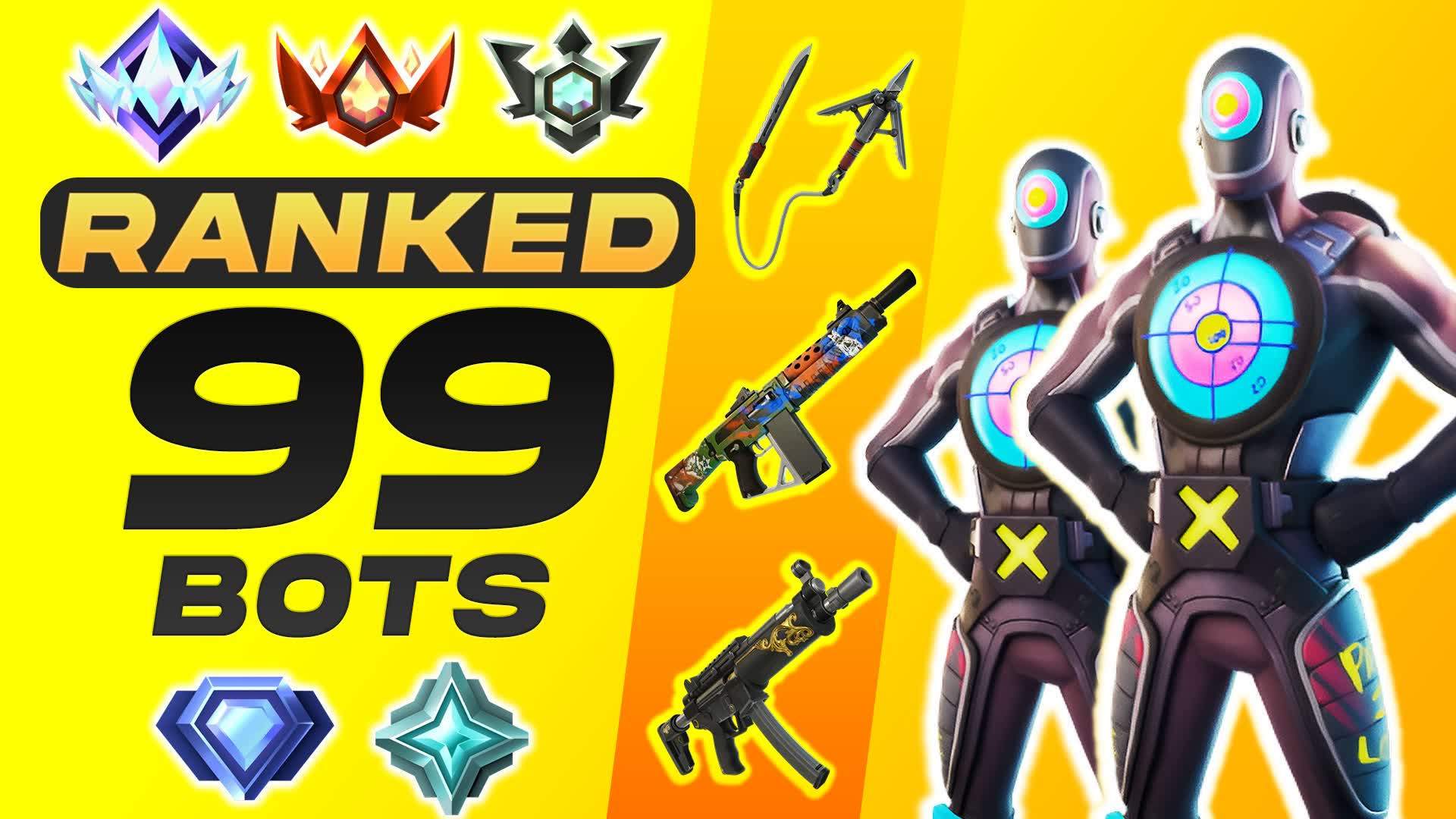 π RANKED 99 BOTS SEASON 2 BOT ROYALE