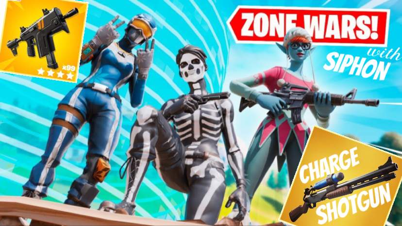 SIPHON ZONE WARS (WITH CHARGE SHOTGUN)