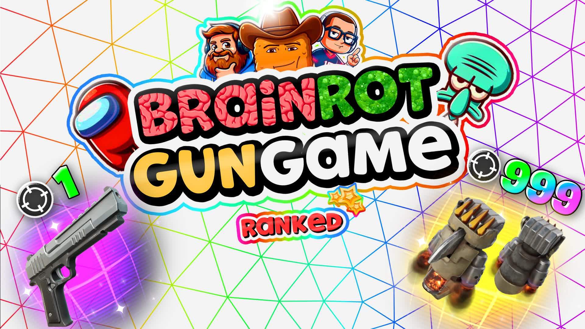 🧠 BRAINROT 😆 GUNGAME 🔫 ONE SHOT 💥AIM