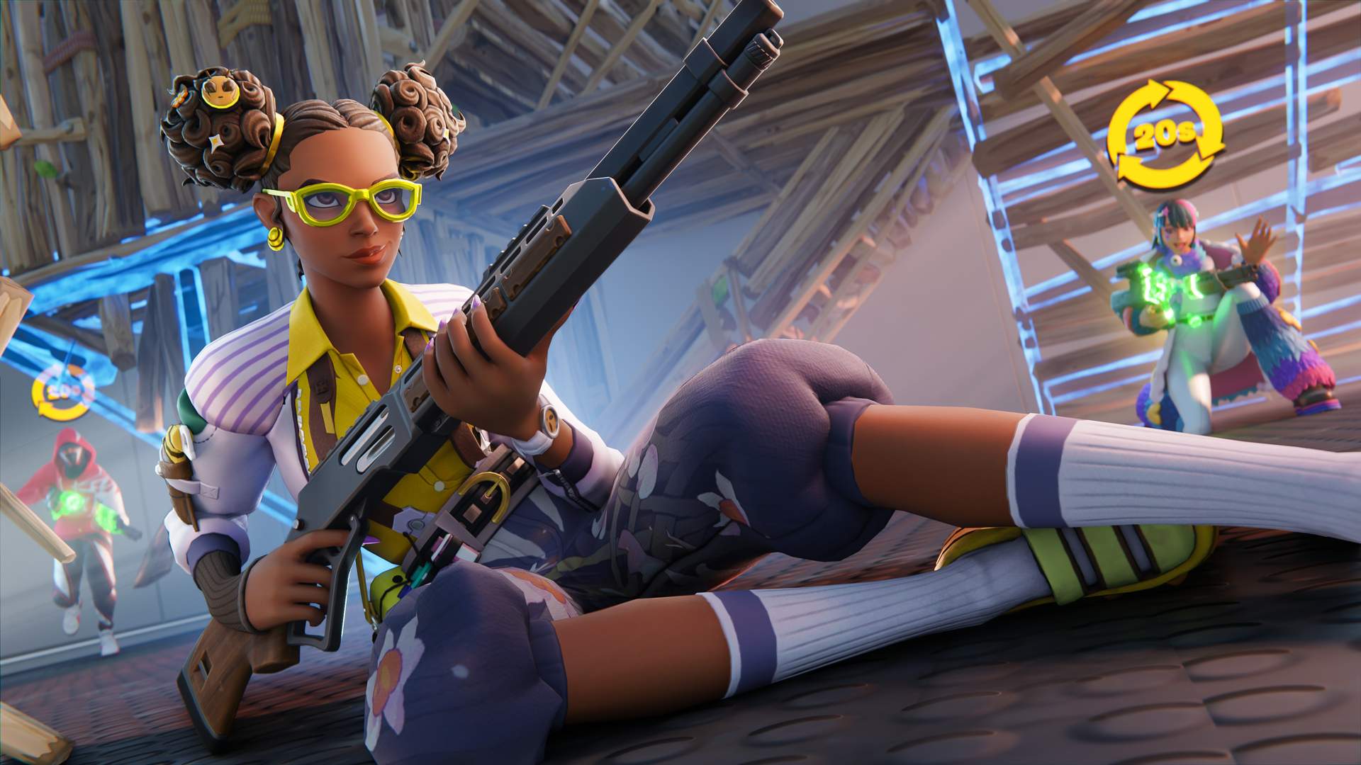 Turtle Fights FFA (Gun Rotation)