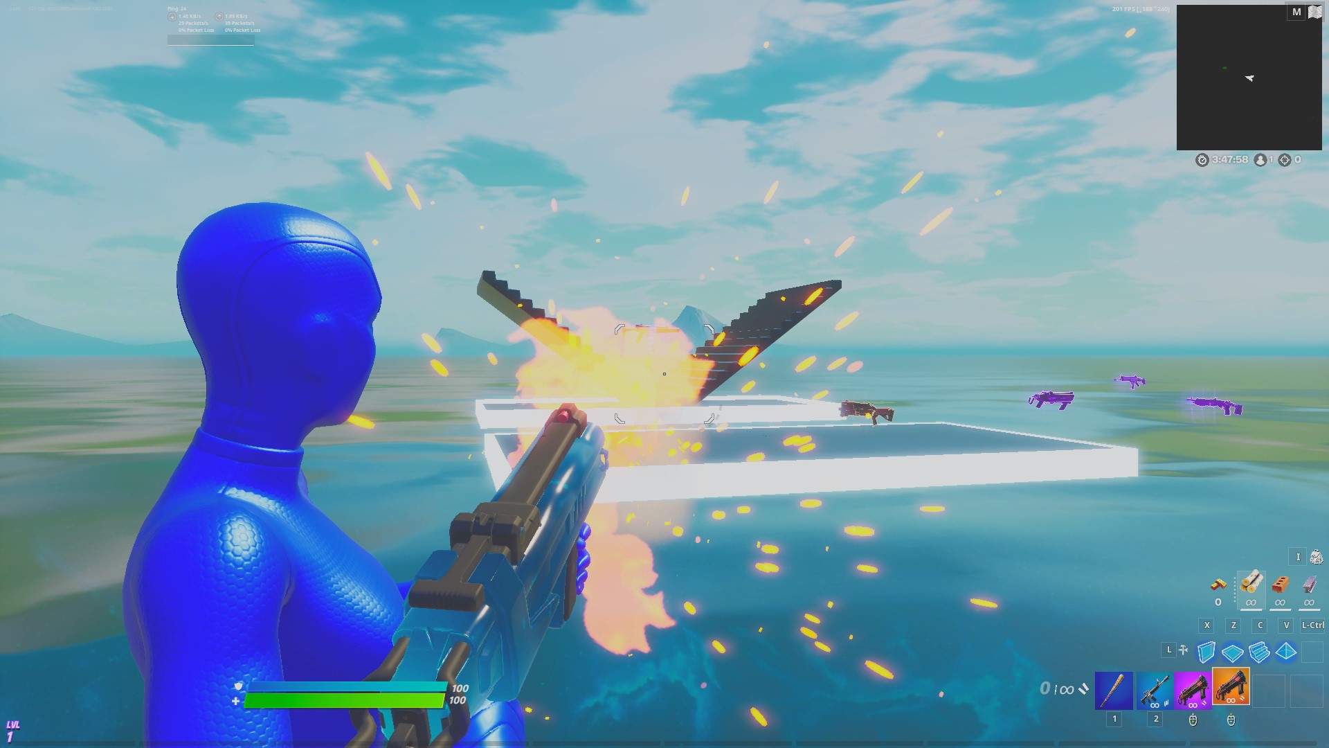 SEASON 5 1V1 MAP WITH *NEW SHOTGUN*