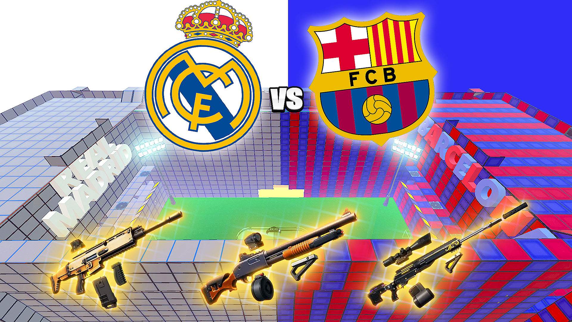 El Clasico (Red VS Blue)