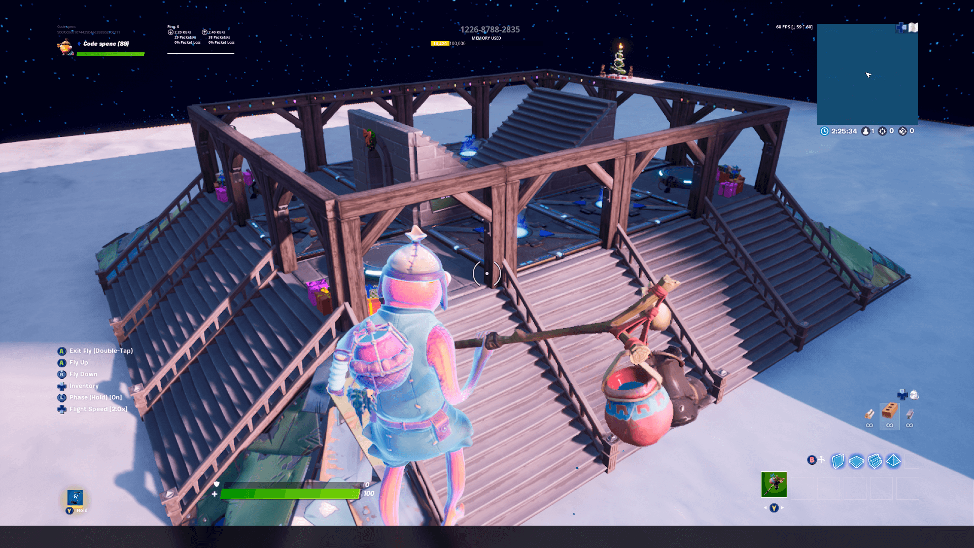 1v1 Arena With Any Gun Fortnite Creative 1v1 and Fun Map Code