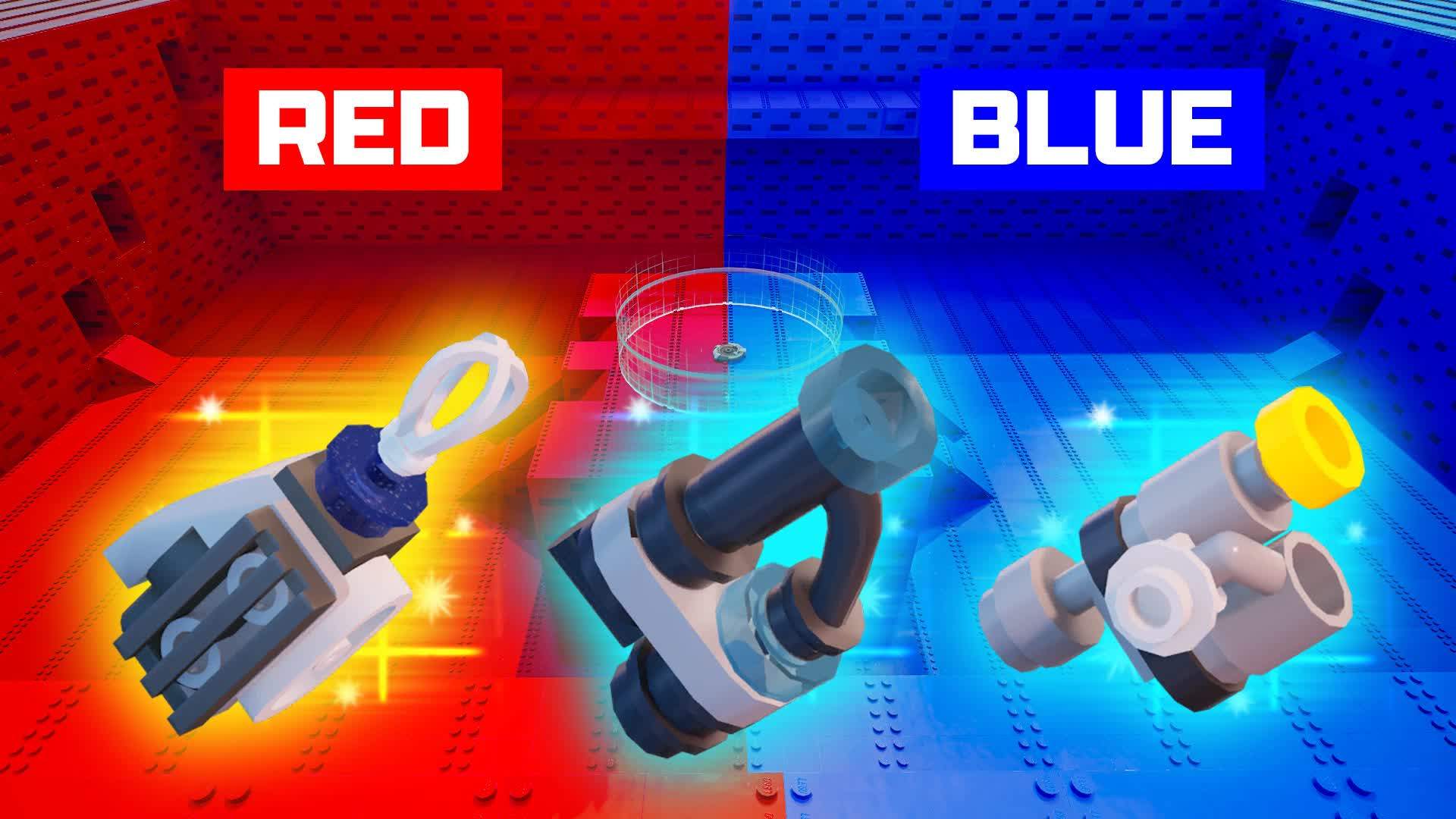LEGO Red vs Blue RvB Fortnite