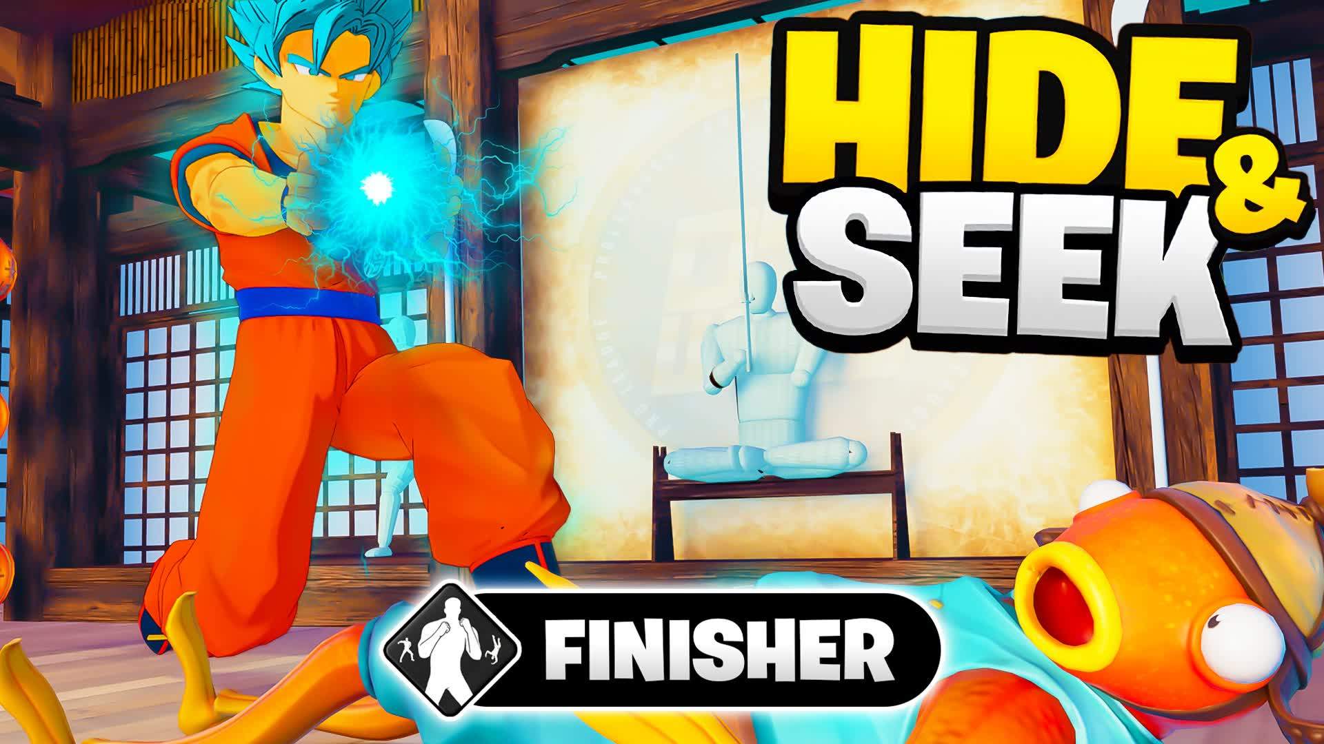 🥊FINISHERS HIDE AND SEEK👀FIRST PERSON