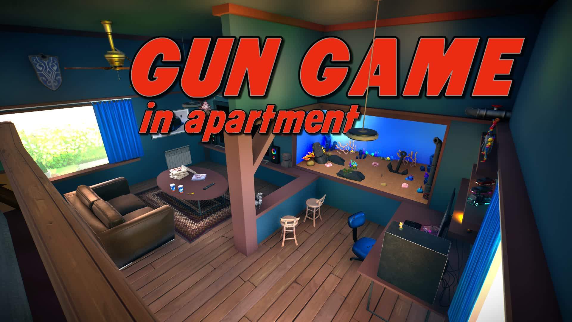 π« GUN GAME π― in apartment π