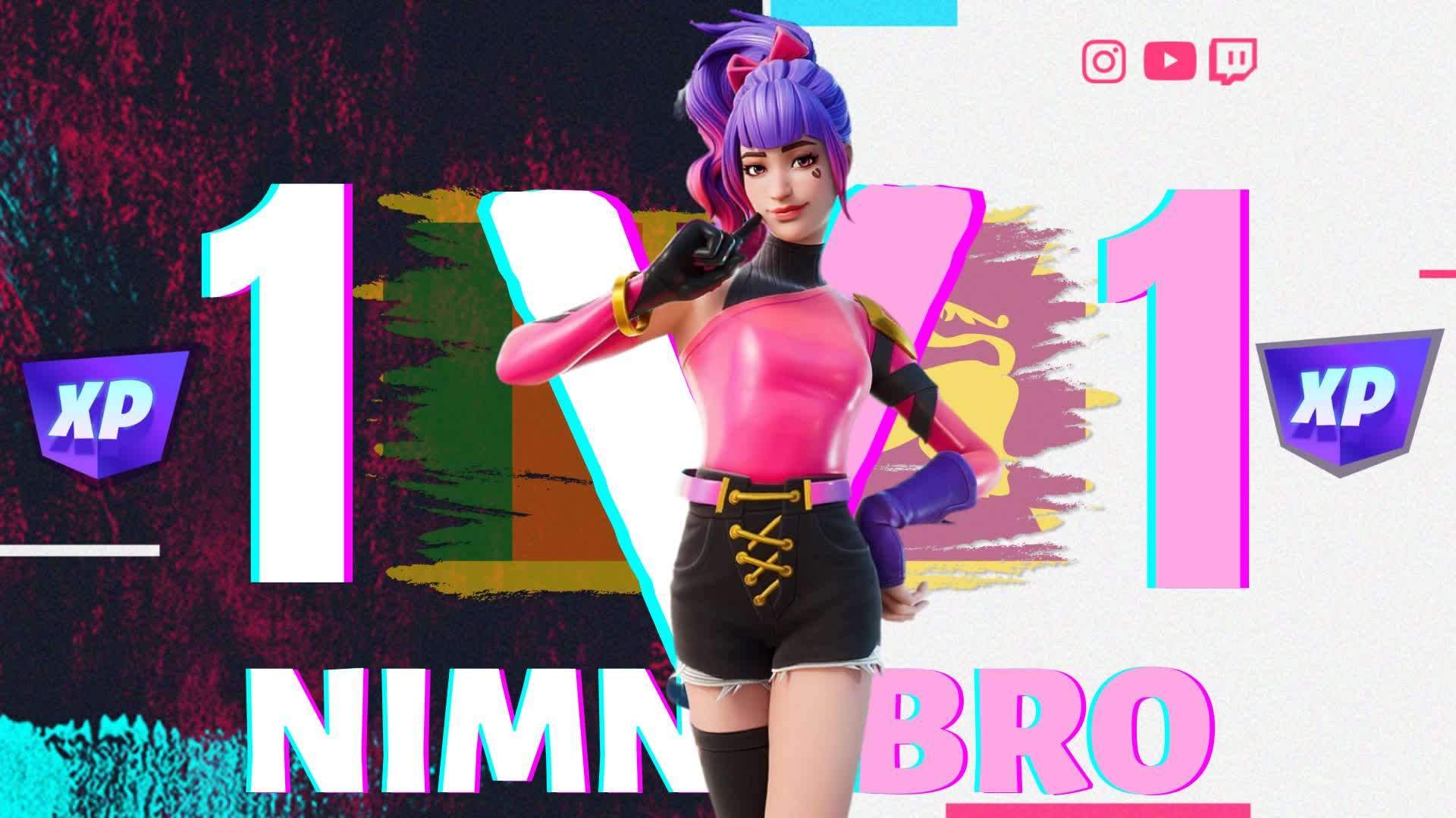 1V1 (0 PING NO FPS DROP) BY NIMNABRO 💝