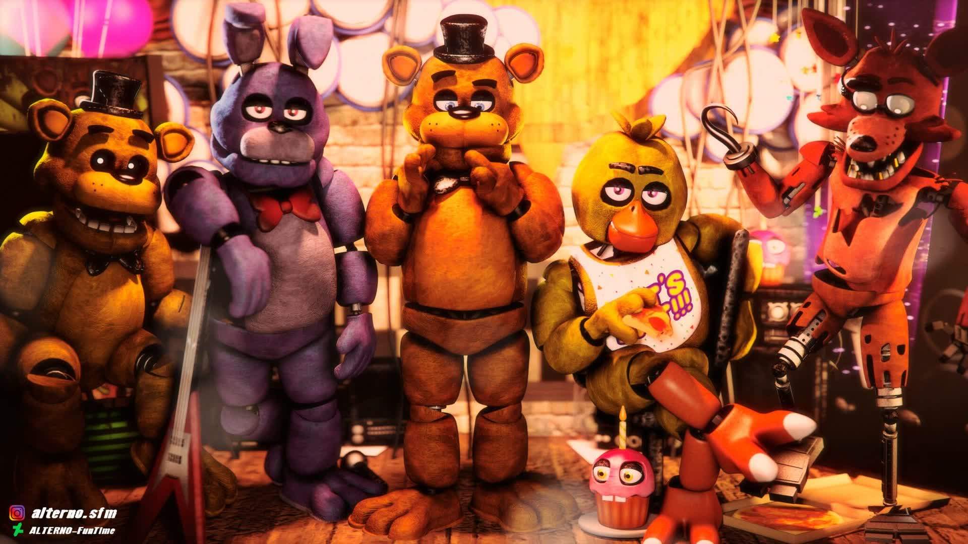 🔥 FREDDY VS BONNIE VS CHICA VS FOXY🧸