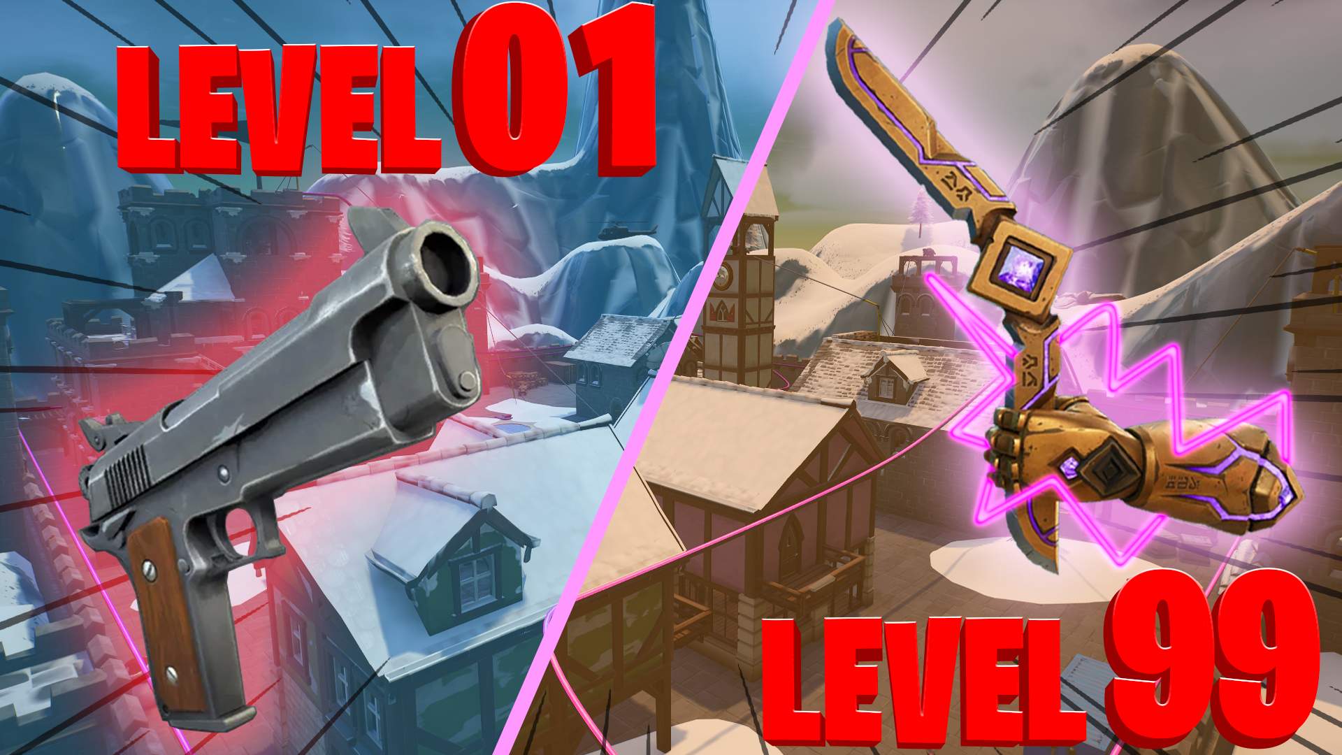 🏰1HP🔫 GUNGAME🗻