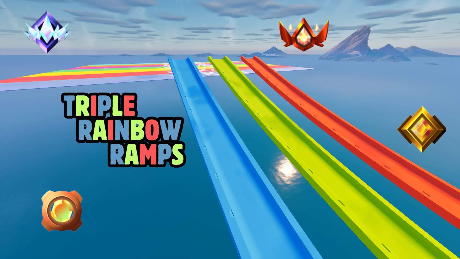 TRIPLE RAINBOW RAMPS