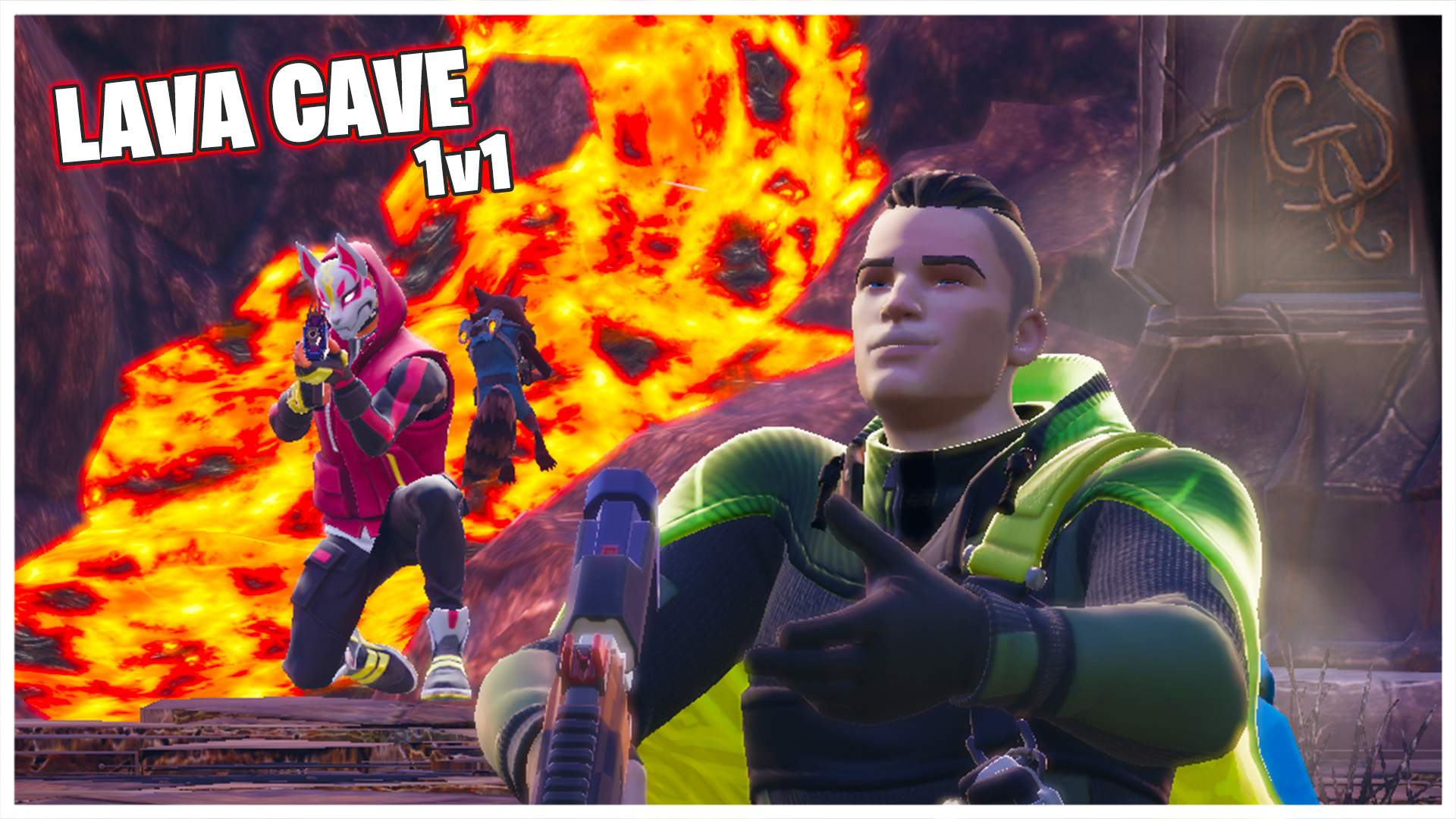 1v1 Custom Lava Cave