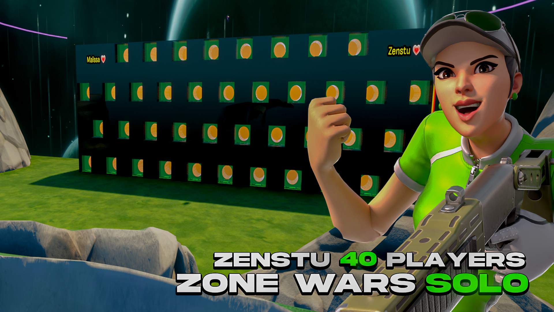 40 Player Zone War Zenstu