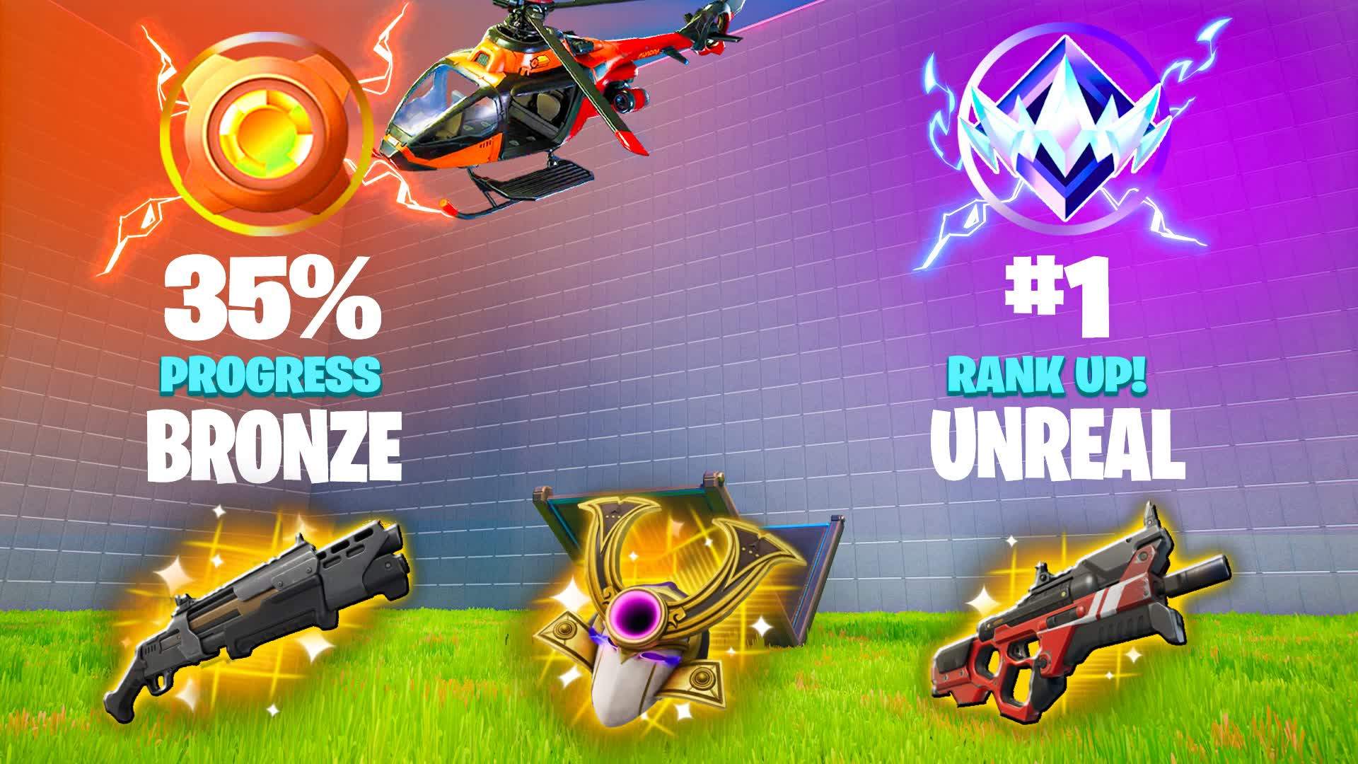 RANKED 1V1 - WITH EVERY GUN 💎