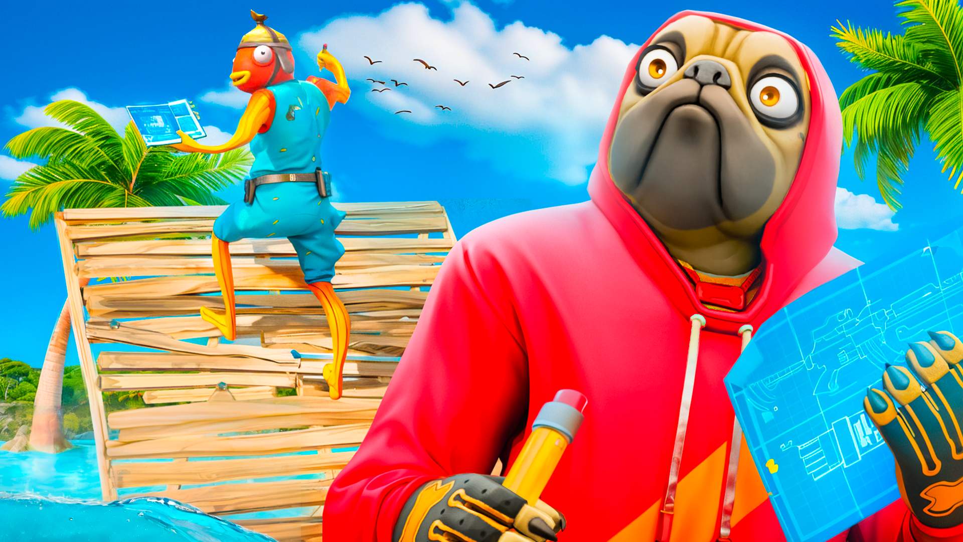 SXRIUZ 1V1 BUILD FIGHT