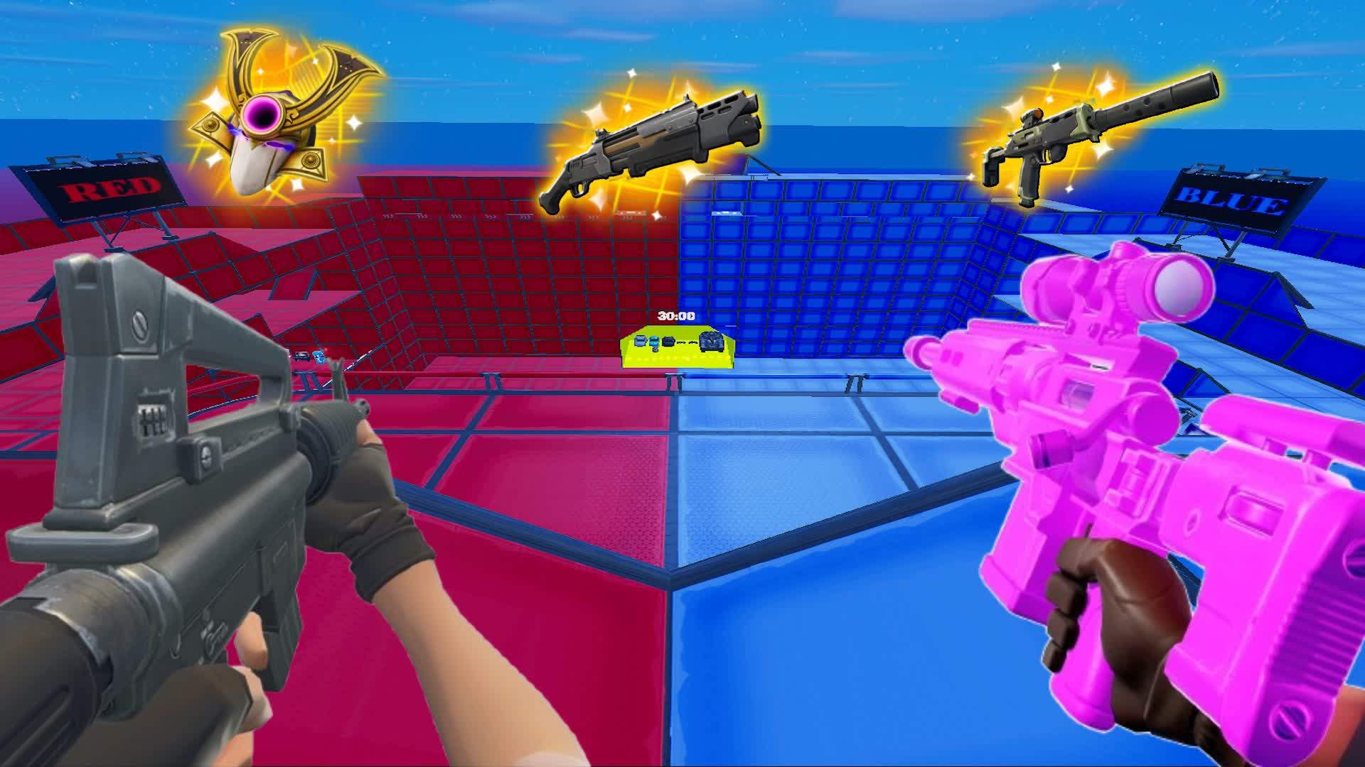 FIRST PERSON RED VS BLUE 🔴🔵
