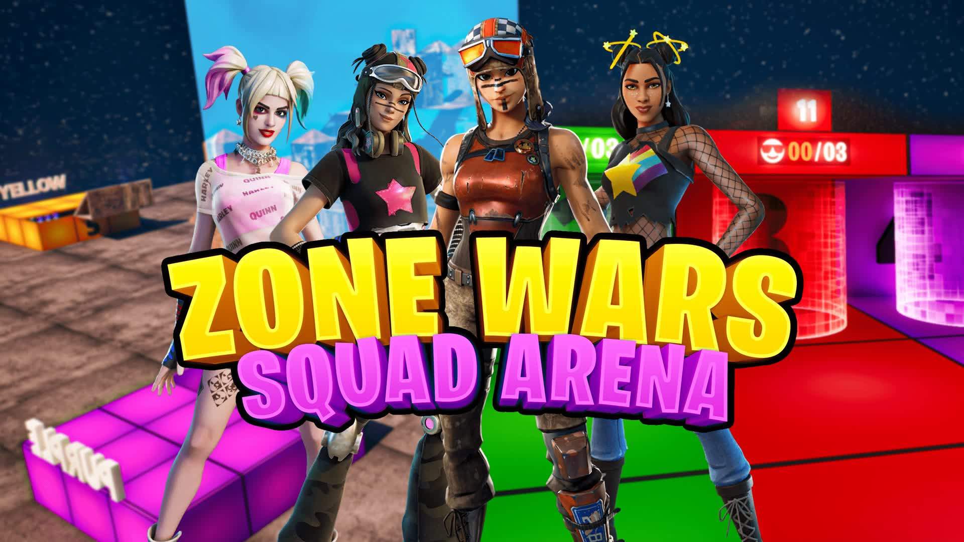 ⭐ZONE WARS (SQUAD ARENA)⭐