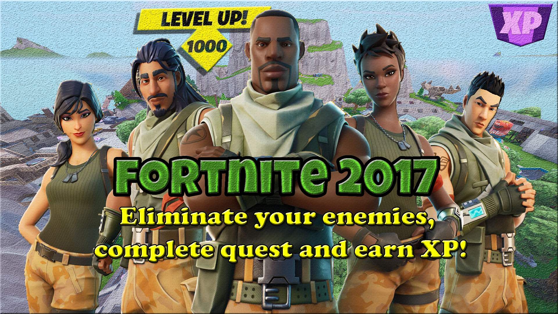 FORTNITE 2017 - FFA 20 PLAYERS