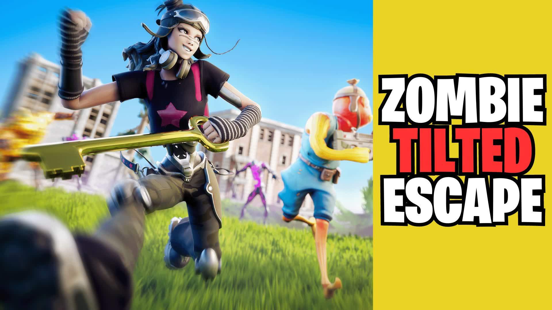 ZOMBIES TILTED TOWERS ESCAPE🧟