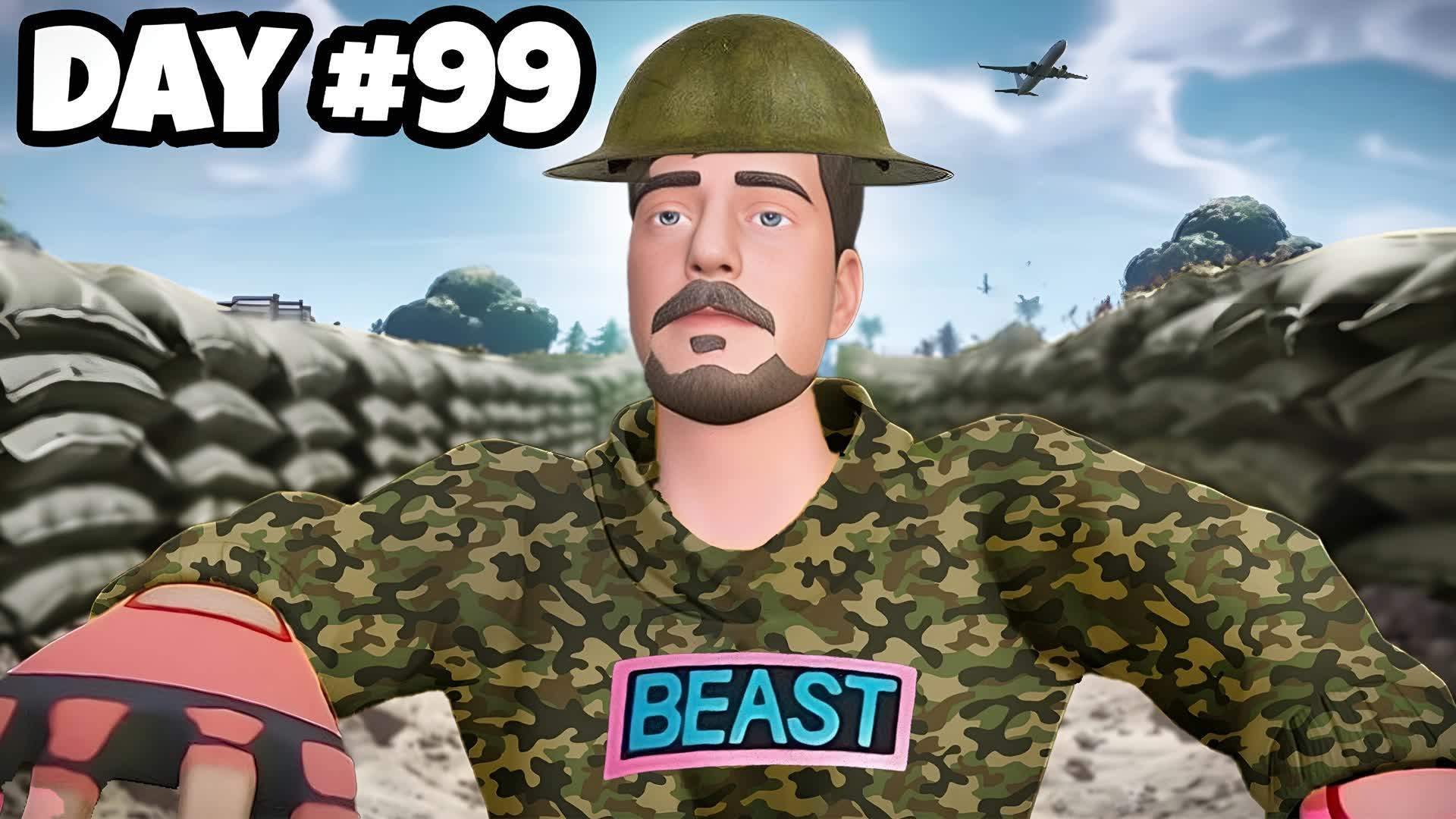 100 DAYS IN MILITARY [MR Beast]